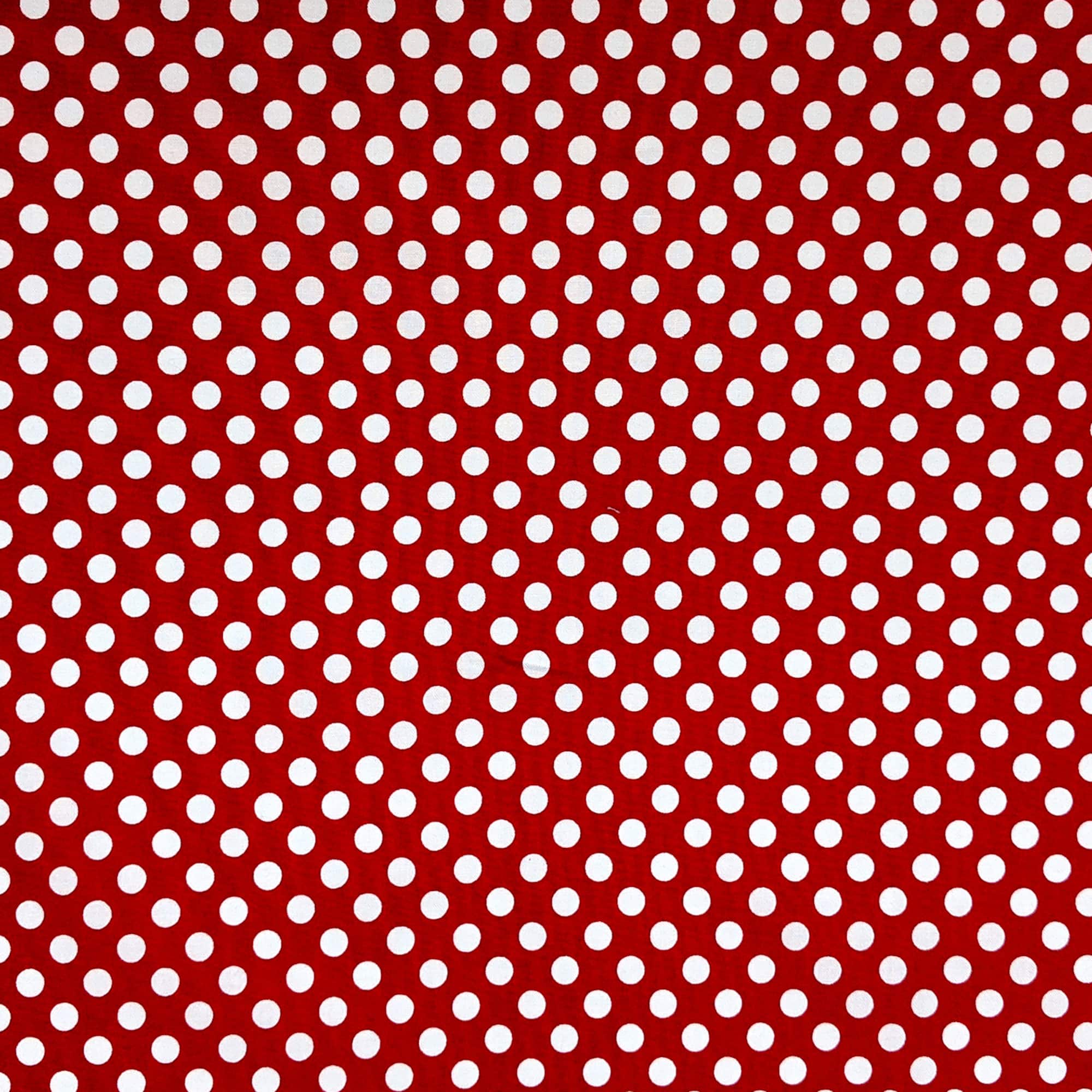 Camelot Fabrics Mixology Dots Crimson Cotton Home Décor Fabric